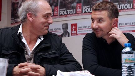 Avec plus de 500 signatures, Philippe Poutou succède à Olivier Besancenot comme candidat du NPA (PIERRE VERDY / AFP)