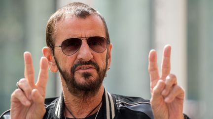 Ringo Starr à Londres le 14 septembre 2017.
 (Chris J Ratcliffe / AFP)