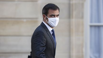 Olivier Véran, ministre de la Santé, le 4 novembre 2020. (LUDOVIC MARIN / AFP)