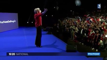 Marine Le Pen : en meeting à Châteauroux