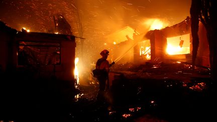 "L'ampleur de la destruction que nous avons vue est vraiment incroyable et à fendre le cœur", a expliqué&nbsp;le représentant du bureau des services d'urgence du gouverneur de Californie. (ERIC THAYER / REUTERS)