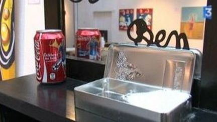 &quot;Coke en stock&quot;, quand une marque inspire les artistes, à La Menuiserie
 (Culturebox)