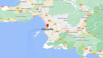 Marseille (Bouches-du-Rhône). (GOOGLE MAPS)