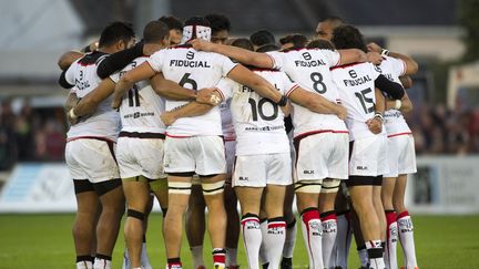 Le Stade Toulousain soudé comme jamais avant de recevoir Connacht pour un match décisif dans son avenir en Coupe d'Europe. (ANDREW SURMA / NURPHOTO)