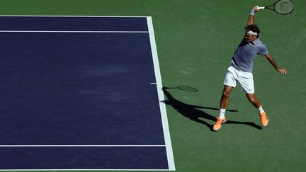 Roger Federer à Indian Wells (JEFF GROSS / GETTY IMAGES NORTH AMERICA)