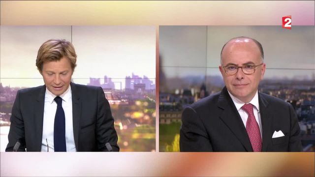 Bernard Cazeneuve au JT de France 2