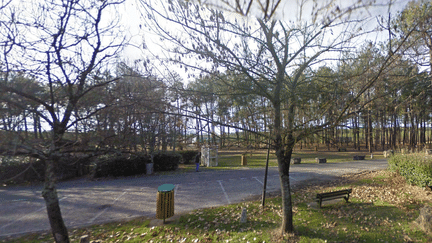 L'aire de repos de Lugos, sur l'A63. (GOOGLE STREET VIEW)