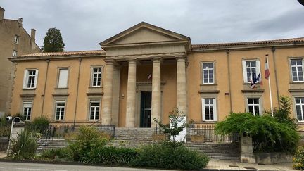 Tribunal judiciaire de Privas en Ardèche le 20 avril 2022. (NATHALIE DE KEYZER / RADIOFRANCE)