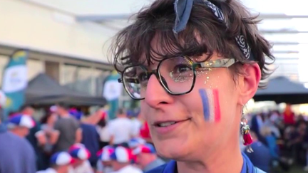 Coupe du monde de rugby : les supporters à fond derrière les Bleus pour France-Italie (franceinfo)