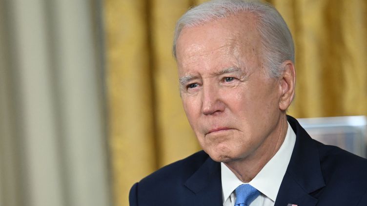 Le président américain, Joe Biden, à la Maison Blanche, le 2 juin 2023. (JIM WATSON / AFP)