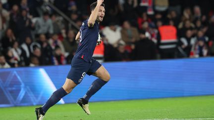 Portuguese Goncalo Ramos, scorer for Paris Saint-Germain against Lille, February 10, 2024. (ALAIN JOCARD / AFP)