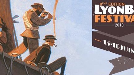 L'affiche du festival Lyon BD
 (DR)