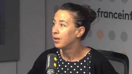 Mathilde Fontez, rédactrice en chef du magazine Epsiloon, était l'invité média de franceinfo, le 22 juin 2022. (FRANCEINFO / RADIOFRANCE)