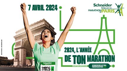 Schneider Electric Marathon de Paris, le 7 avril 2024. (Amaury Sport Organisation)
