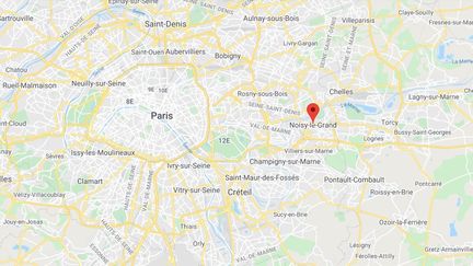 Noisy-le-Grand en Seine-Saint-Denis. (GOOGLE MAPS)