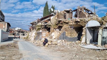 One of the busiest streets in Antioch before the earthquake, February 2024. (MARIE-PIERRE VEROT / FRANCEINFO)