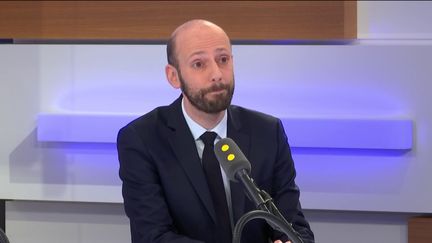 Stanislas Guerini, invité de franceinfo jeudi 23 janvier 2020. (FRANCEINFO / RADIOFRANCE)