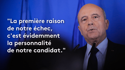 Alain Juppé, le 24 avril 2017 devant des journalistes. (MAXPPP)