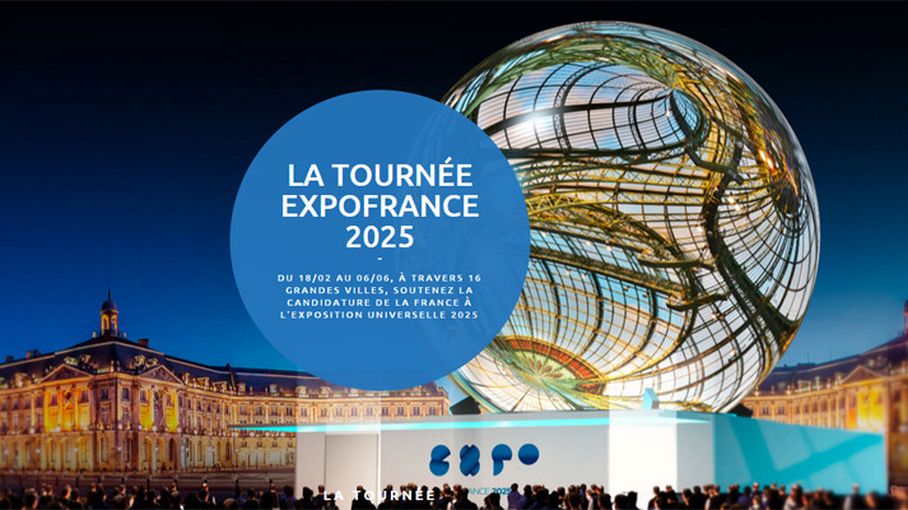 Exposition universelle 2025 le projet français va tourner dans 16 villes