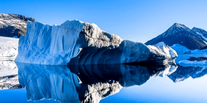 Un iceberg au Groënland
 (Capture d&#039;image France3/Culturebox)