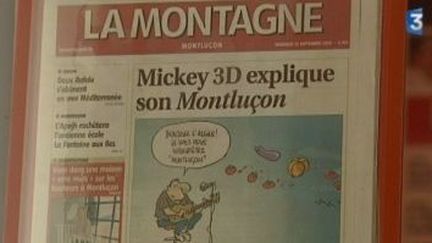 miCkey {3D} égratigne Montluçon dans &quot;Montluçon&quot;
 (Culturebox)