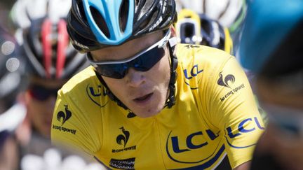 Chris Froome sur les routes du Dauphiné