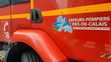 Un véhicule des sapeurs-pompiers du Pas-de-Calais. (FRANCEINFO / RADIOFRANCE.)