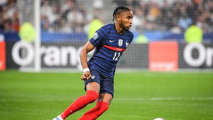 Christopher Nkunku lors du match entre la France et le Danemark, le 3 juin (MATTHIEU MIRVILLE / MATTHIEU MIRVILLE)