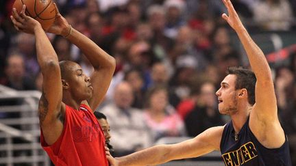 La belle série des Clippers (17 victoires consécutives) a pris fin face aux Nuggets. (VICTOR DECOLONGON / GETTY IMAGES NORTH AMERICA)