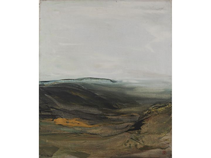 Dora Maar, Paysage du Lubéron, annes 1950, Private collection of Nancy B. Negley (© Adagp, Paris 2019 Photo © Brice Toul)