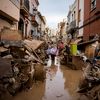 Une rue de Paiporta, au sud de Valence (Espagne), le 3 novembre 2024, après les inondations meurtrières. (SOPA IMAGES / SIPA)