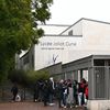 L'entrée du lycée Joliot-Curie à Nanterre (Hauts-de-Seine), le 17 octobre 2022. (BERTRAND GUAY / AFP)