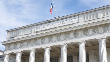 Le palais de justice de Tours (Indre-et-Loire), le 12 mai 2023. (MAGALI COHEN / HANS LUCAS . AFP)