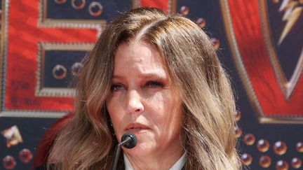 Lisa Marie Presley lors d'une cérémonie à Los Angeles, aux États-Unis, le 21 juin 2022. (MATT BARON/ BEI/ SHUTTERSTOCK/ SIPA)