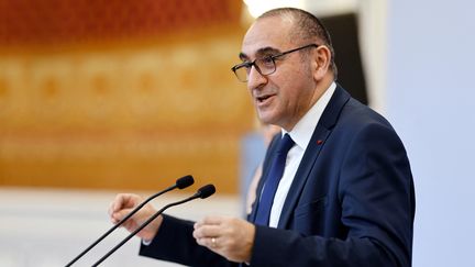 Le préfet de police de Paris, Laurent Nuñez, à Paris, le 27 mars 2023. (LUDOVIC MARIN / AFP)