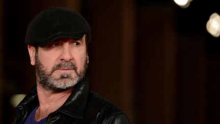 Eric Cantona, le 19 octobre 2015 à Rome (Italie). (TIZIANA FABI / AFP)