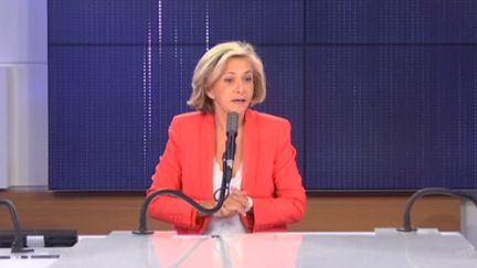 Valérie Pécresse, président de la région Île-de-France, sur franceinfo. (FRANCEINFO / RADIOFRANCE)