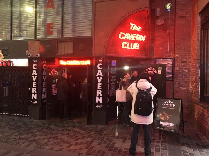 Le Cavern Club à Liverpool, lieu de pélerinage pour les fans des Beatles du monde entier. (YANN BERTRAND / RADIO FRANCE)