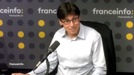 Frédéric Dabi, le 21 août 2019 sur franceinfo. (FRANCEINFO / RADIOFRANCE)