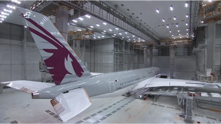 &nbsp; (L'A350-900 © Qatar Airways)