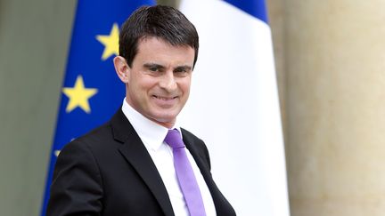 Le Premier ministre Manuel Valls, &agrave; l'Elys&eacute;e, &agrave; Paris, le 7 mai 2014. (ALAIN JOCARD / AFP)