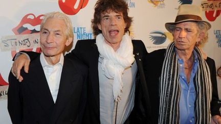 The Rolling Stones à New York (USA) en mai 2010
 (S.Honda. AFP)