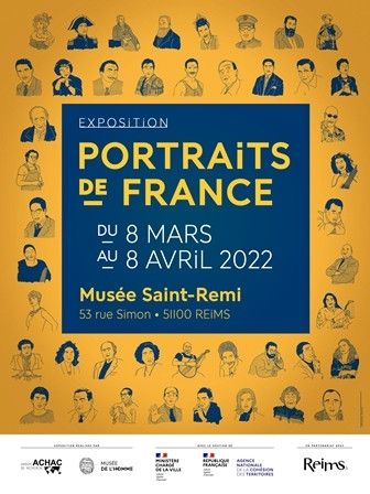 "Portraits de France", jusqu'au 8 avril 2022 à Reims. (DR)