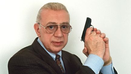 Horst Tappert, l'acteur qui incarnait l'inspecteur Derrick dans la s&eacute;rie du m&ecirc;me nom, en 1993. (ISTVAN BAJZAT / DPA / AFP)