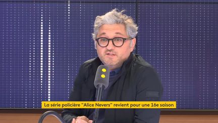 Vincent Mouluquet, producteur de la série "Alice Nevers". Jeudi 16 mai 2019 sur franceinfo. (FRANCEINFO / RADIOFRANCE)