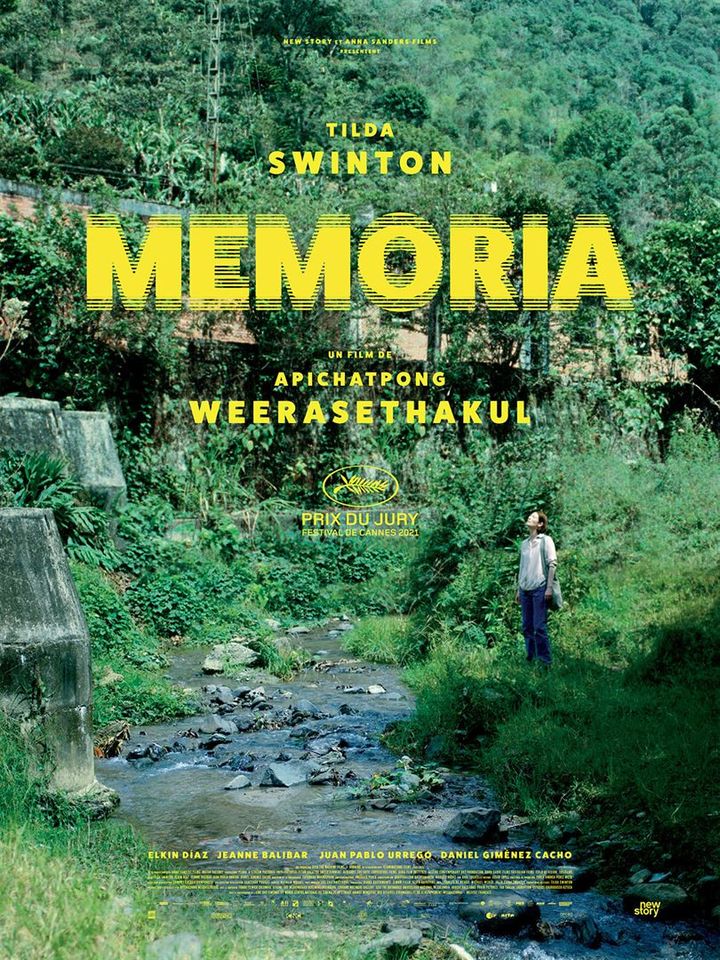 L'affiche de "Memoria" de&nbsp;Apichatpong Weerasethakul&nbsp;(2021). (NEW STORY)