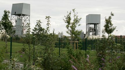 Le site d'enfouissement des déchets nucléaires de Bure (Meuse), le 23 août 2005. Des experts ont soulevé des risques en termes de sécurité incendie.&nbsp; (JEAN-CHRISTOPHE VERHAEGEN / AFP)