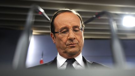 Fran&ccedil;ois Hollande a refus&eacute;, jeudi 30 ao&ucirc;t 2012,&nbsp;tout recours &agrave; l'arm&eacute;e pour mettre fin aux violences qui agitent Marseille (Bouches-du-Rh&ocirc;ne).&nbsp; (DOMINIQUE FAGET / AFP)