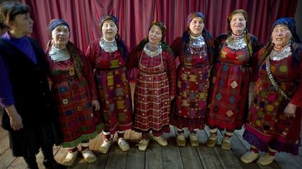 Les grand-mères russes du groupe &quot;Buranovskiye Babushki&quot; défendront la Russie à l&#039;Eurovision
 (Natalia Kolesnikova /  AFP)