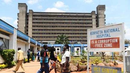 L'hôpital de Nairobi, au Kenya, le 23 septembre 2019. (SIMON MAINA / AFP)